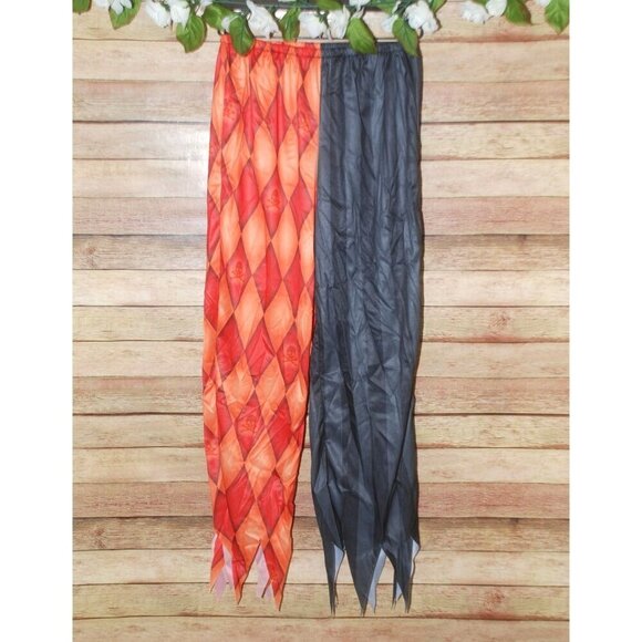 Underwraps Evil Scary Clown Teen One Size Halloween Costume Skull Print - Picture 8 of 15